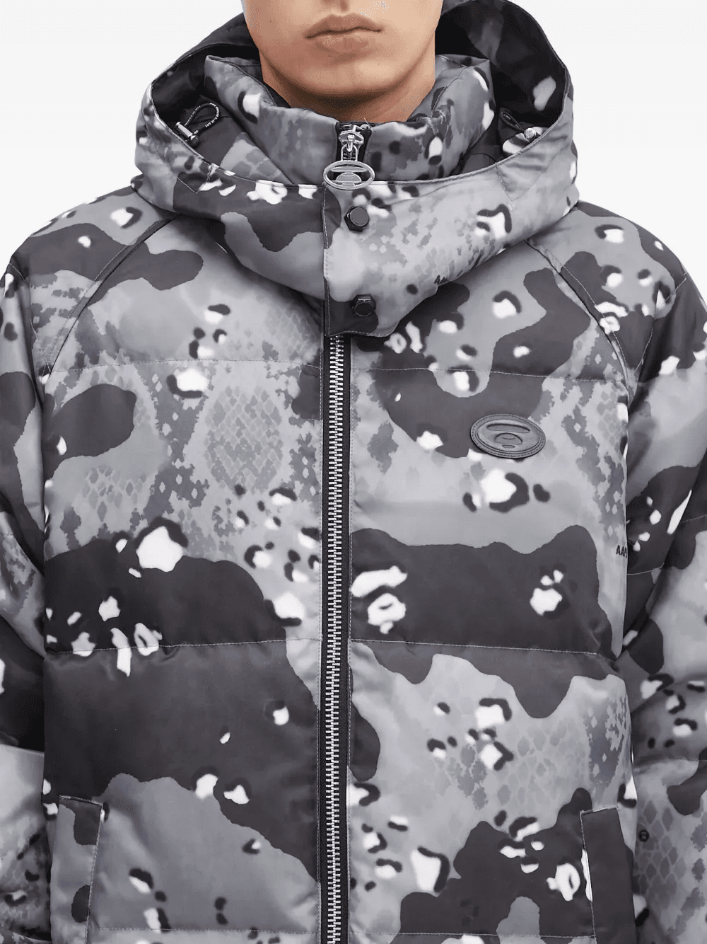 camouflage-print hooded jacket — Image 4