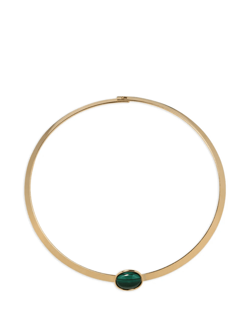 Elaine malachite collar necklace - Image 1