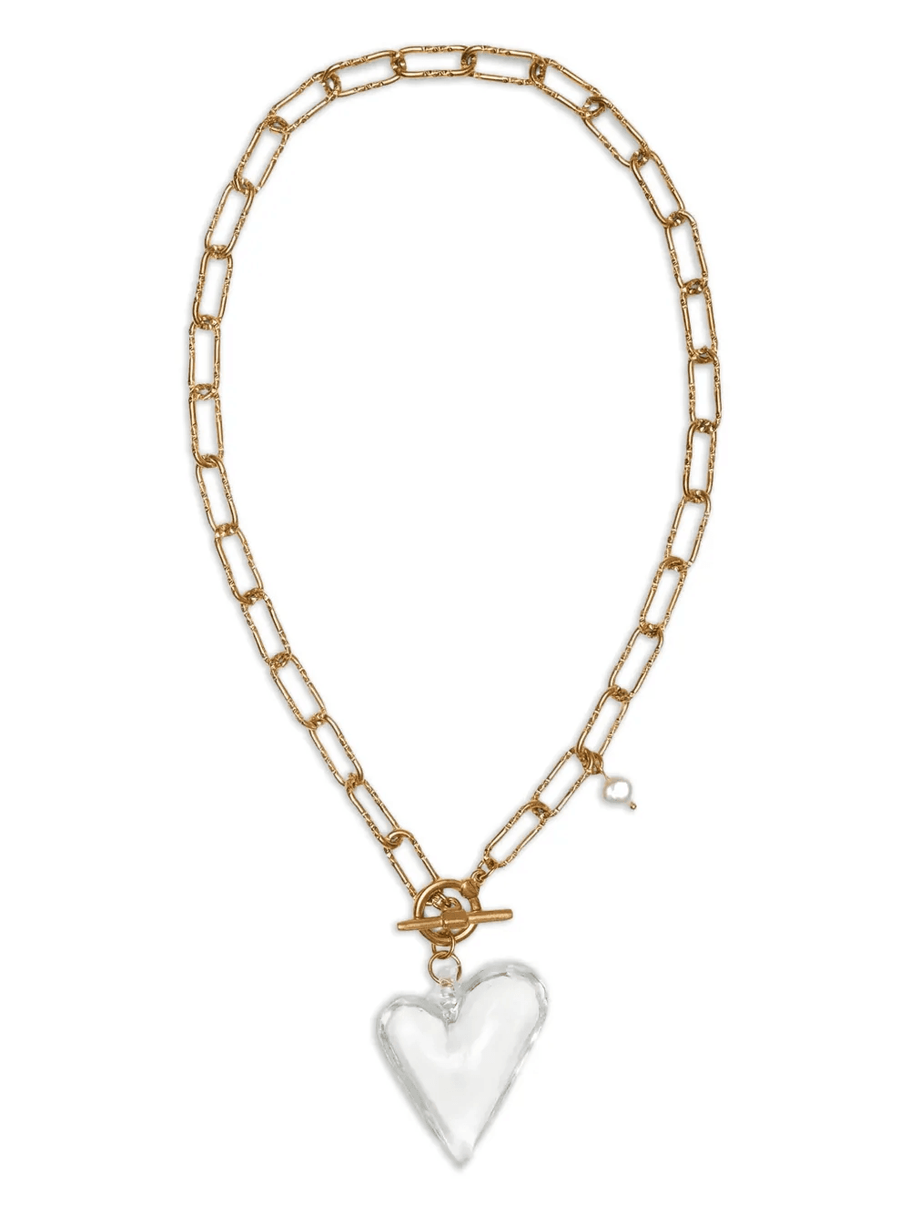 Heart Of Glass Toggle chain necklace - Image 1