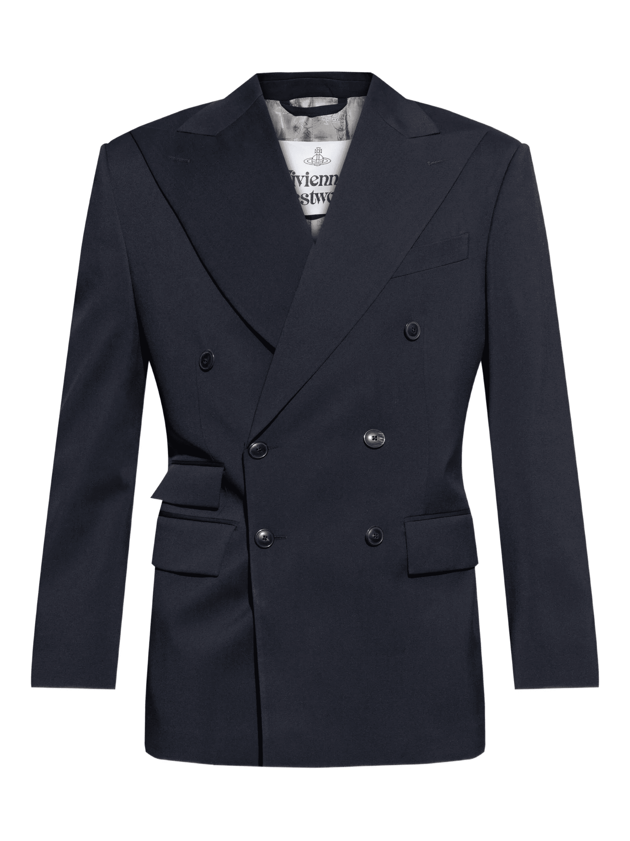 double-breasted blazer - Image 1