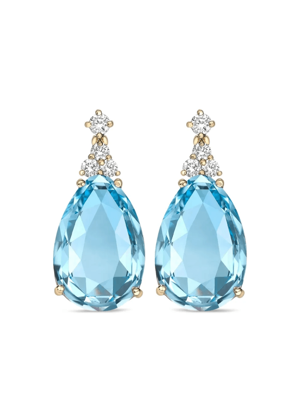 18kt yellow gold Candy topaz earrings - Image 1