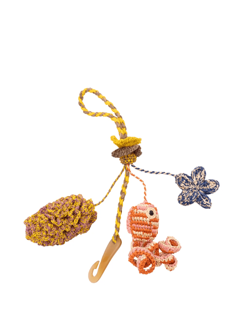 Atlantis raffia bag charm - Image 1