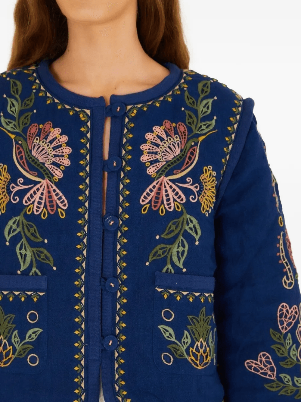 embroidered jacket - Image 1