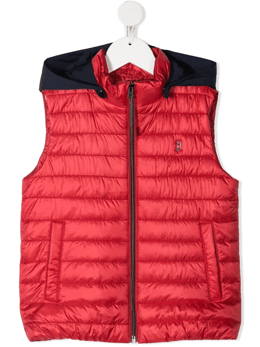 quilted hooded gilet - Image 1