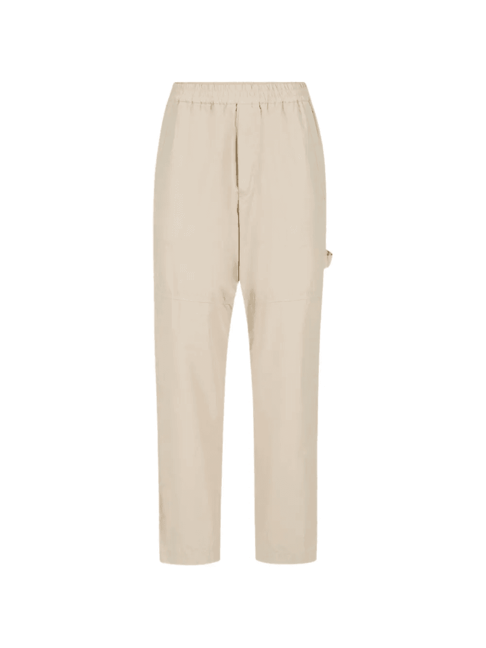 elasticated-waistband cargo trousers - Image 1