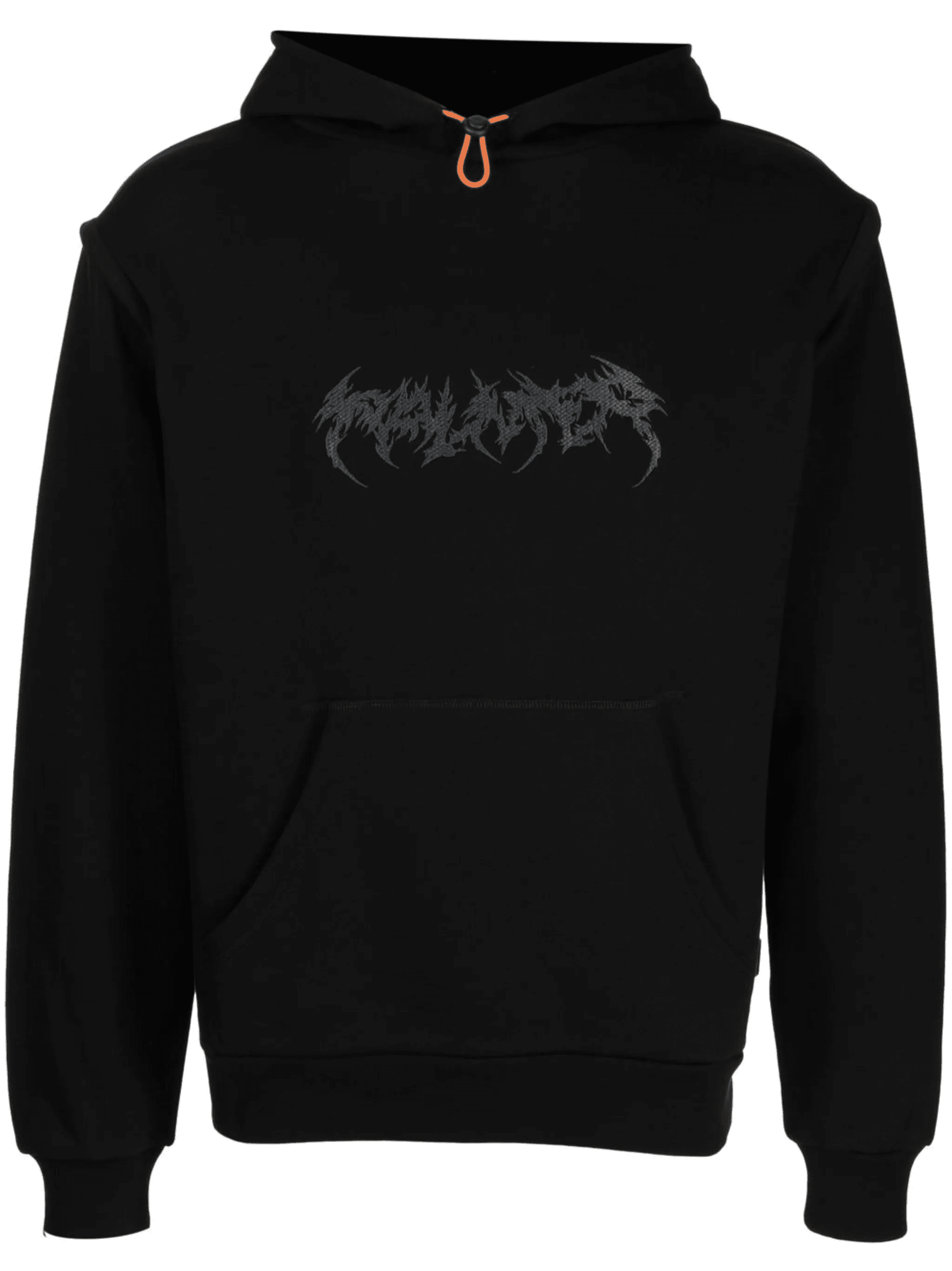 logo-print organic cotton hoodie - Image 1