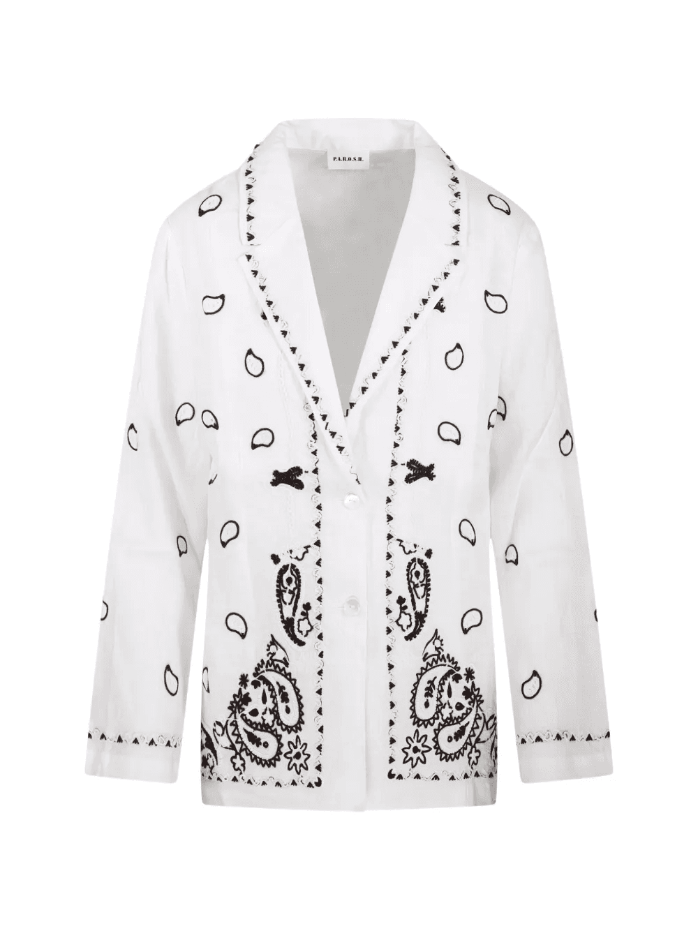 Beach embroidered blazer - Image 1