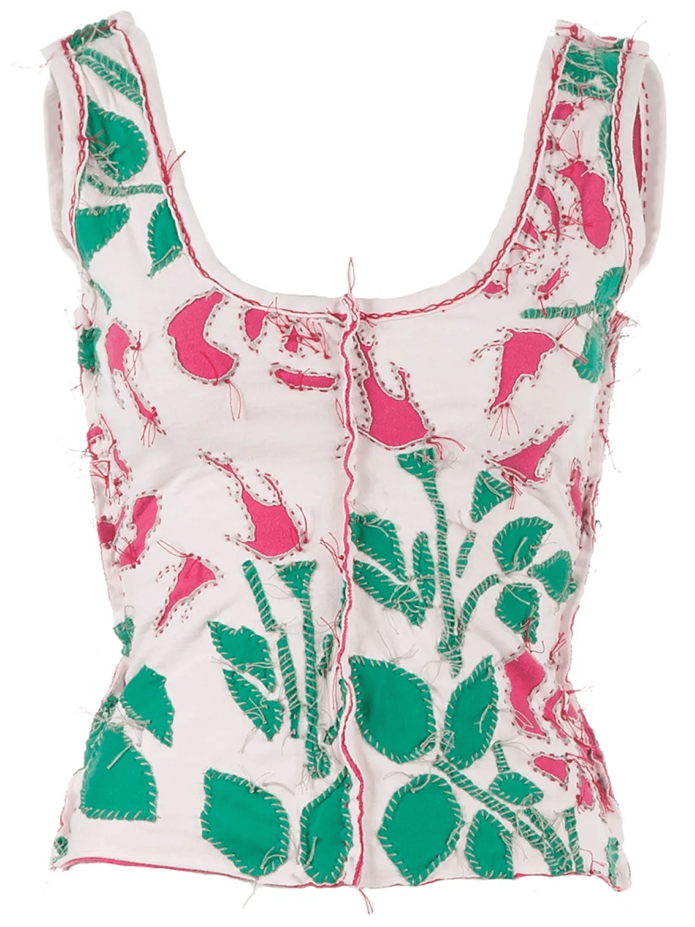 patterned tank top - Image 1