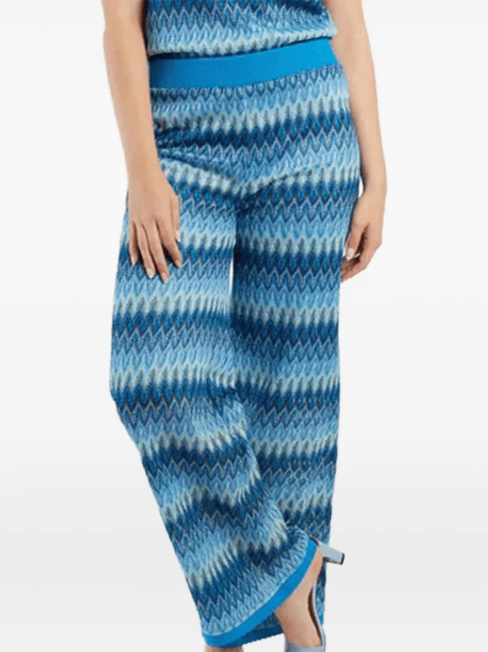 Bahamas high-waisted flared trousers - Image 1