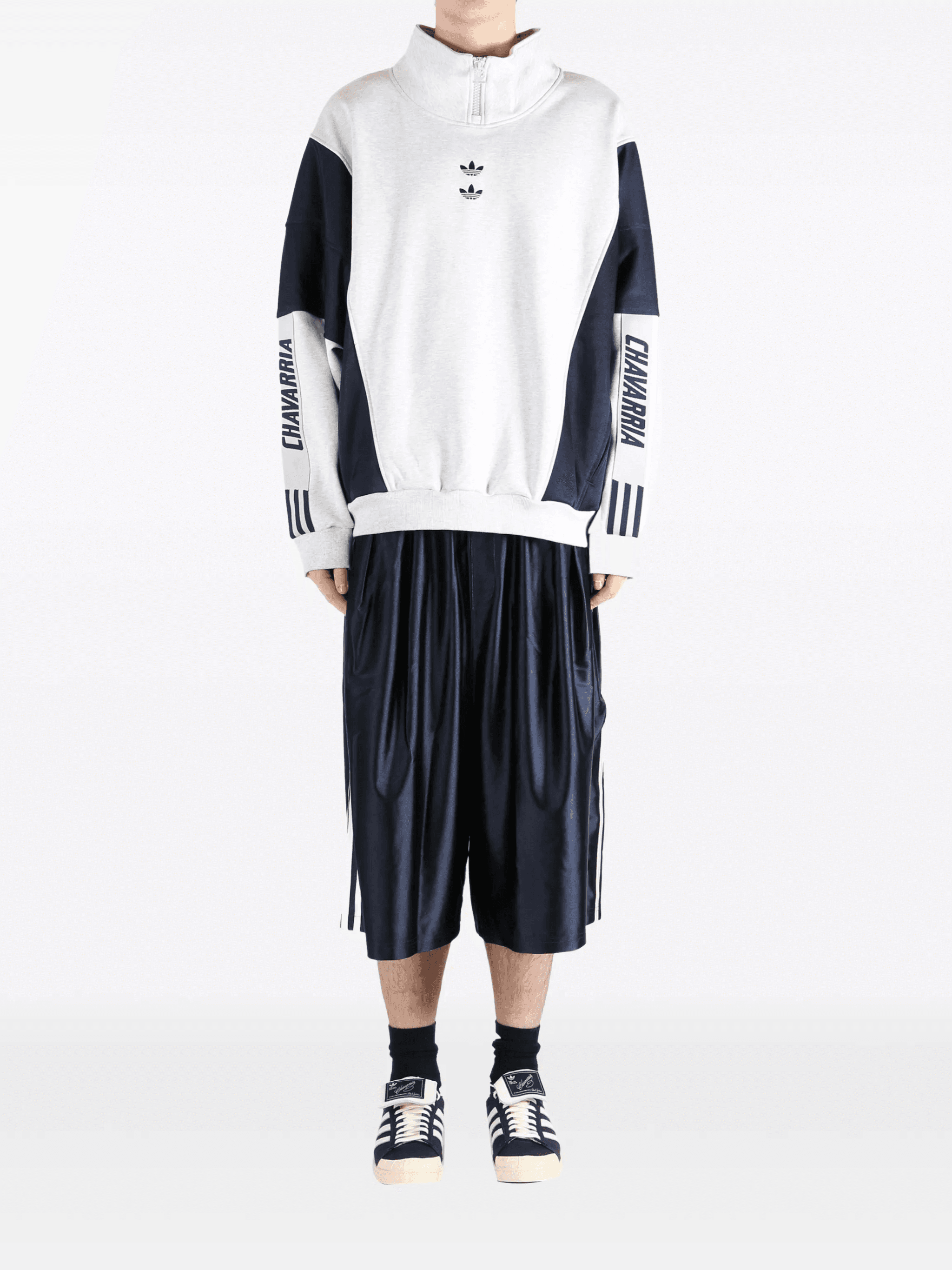 x Willy Chavarria Watsonville mock-neck sweatshirt - Image 1