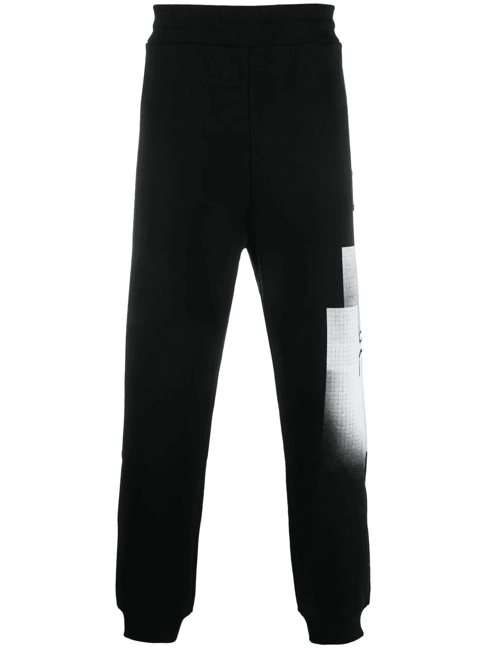 Brutalist logo-print track pants - Image 1