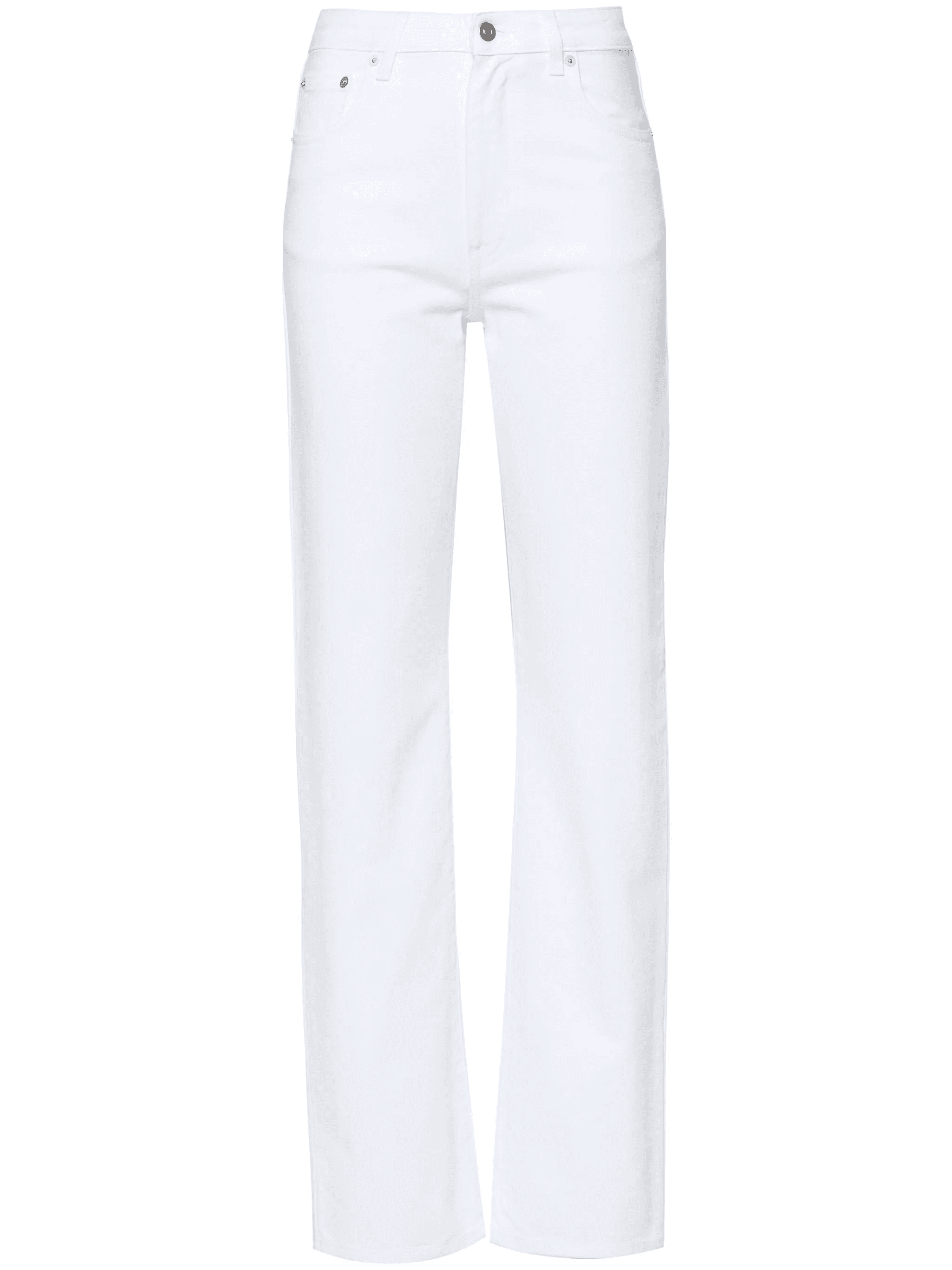 mid-rise straight-leg jeans - Image 1