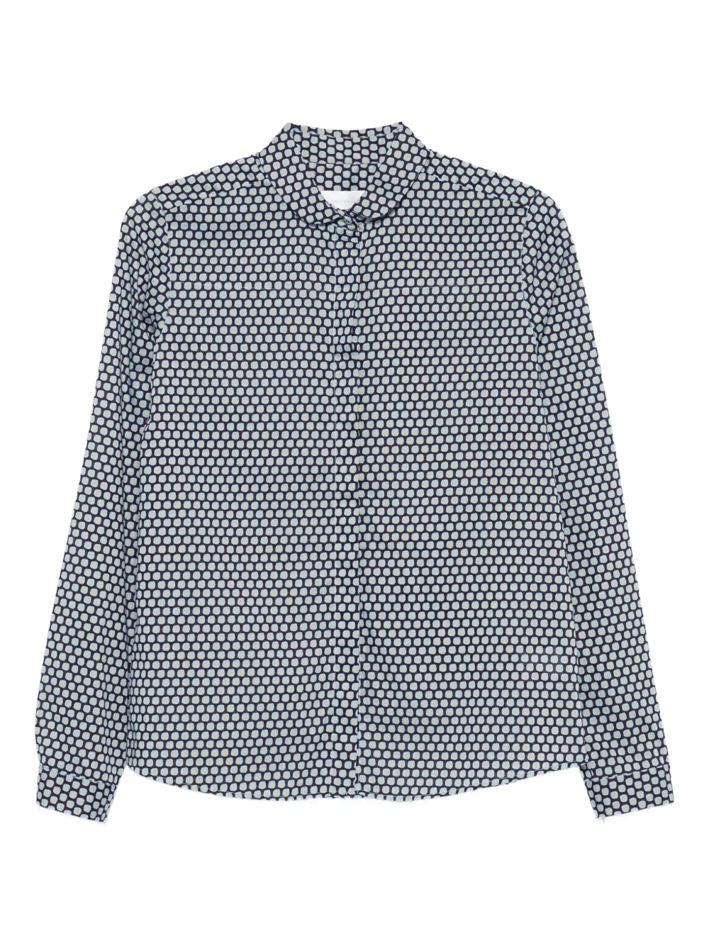 buttoned patterned top - Image 1