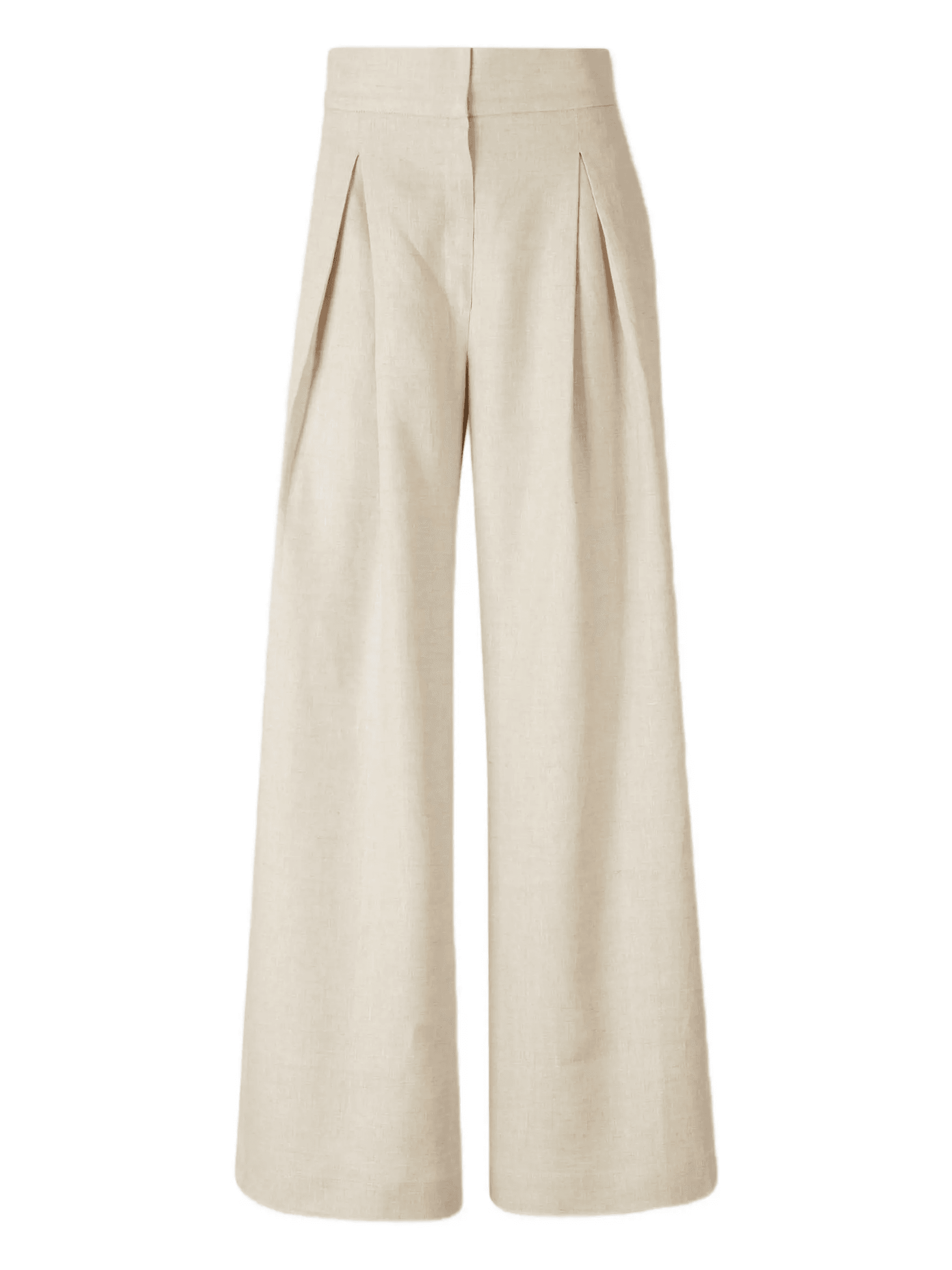 high-waist flared trousers - Image 1