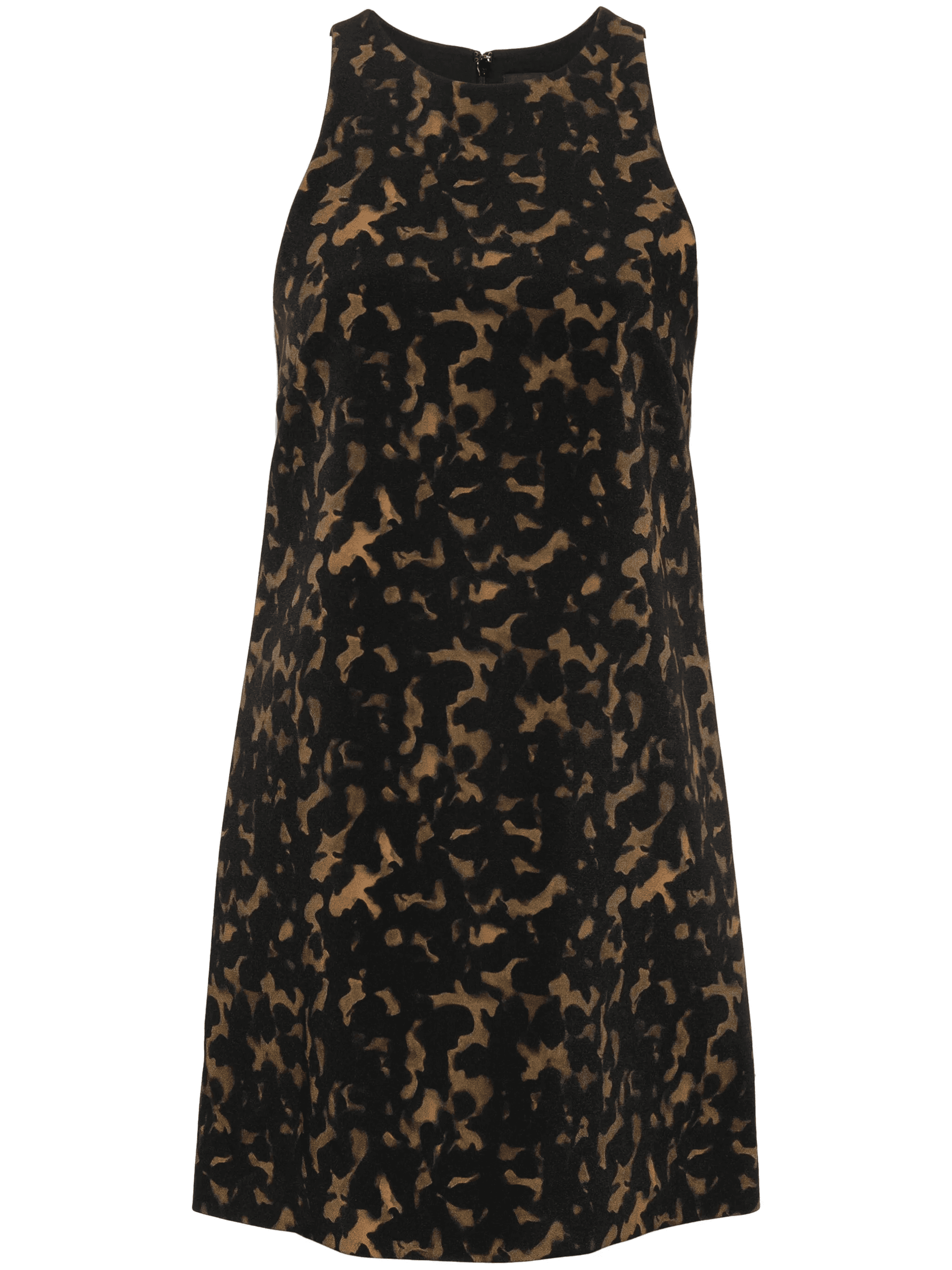 tortoiseshell shift dress - Image 1