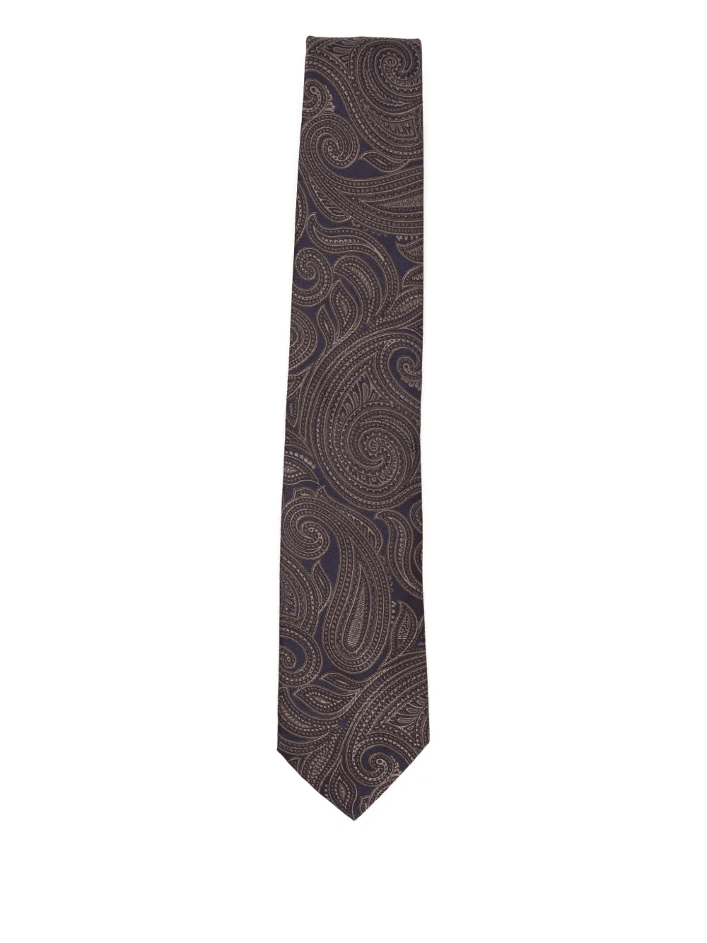 paisley-pattern silk tie - Image 1