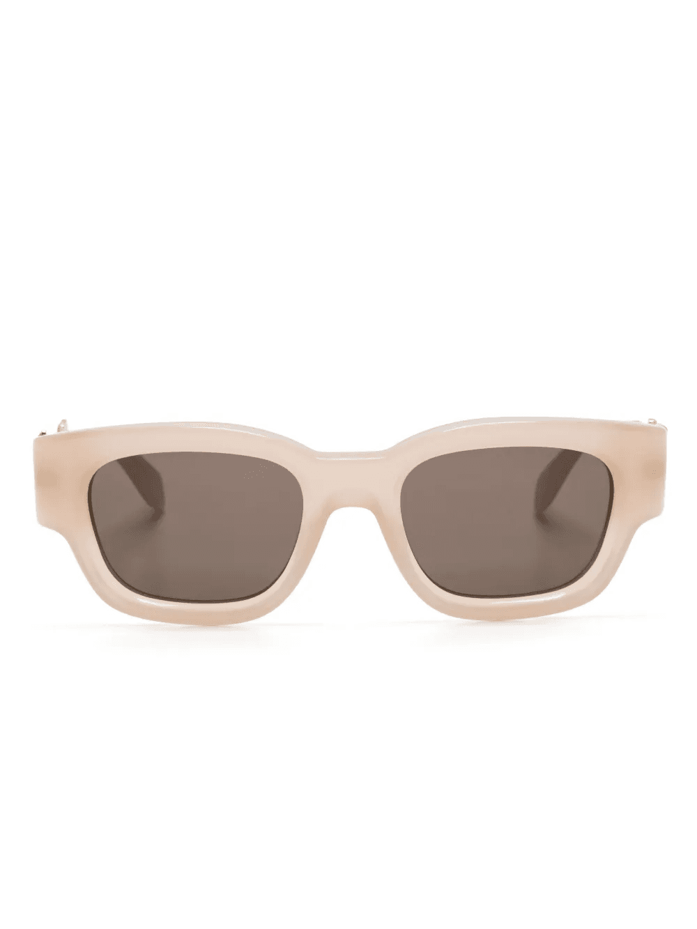 logo-plaque square-frame sunglasses - Image 1