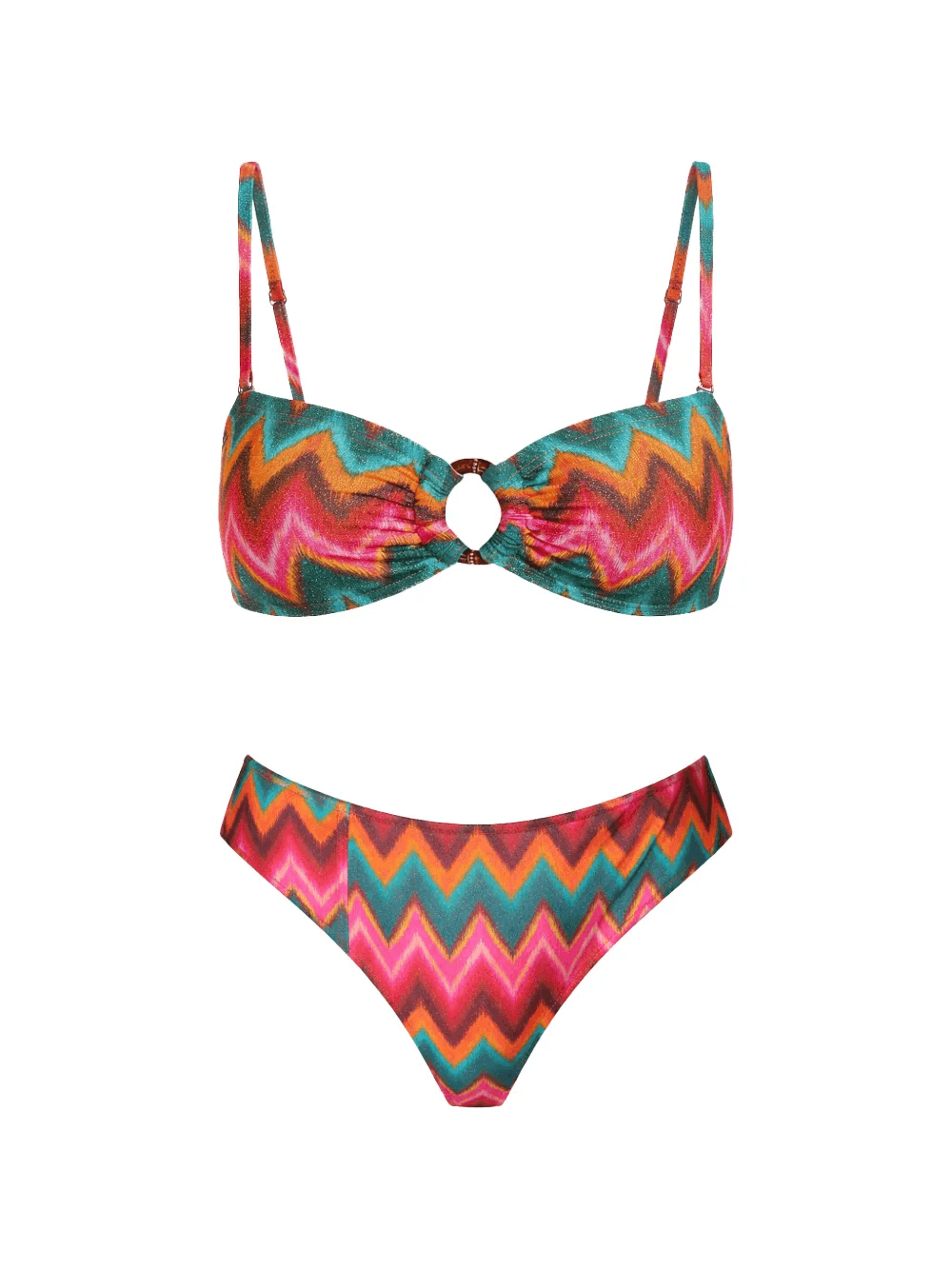 Tupa Nalika zigzag-pattern bikini - Image 1