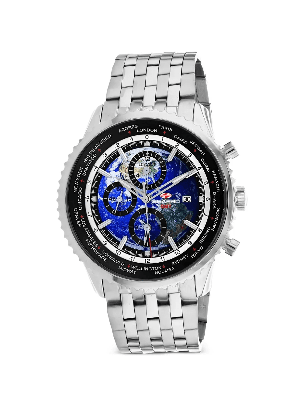 Meridian World Timer GMT 47mm watch - Image 1