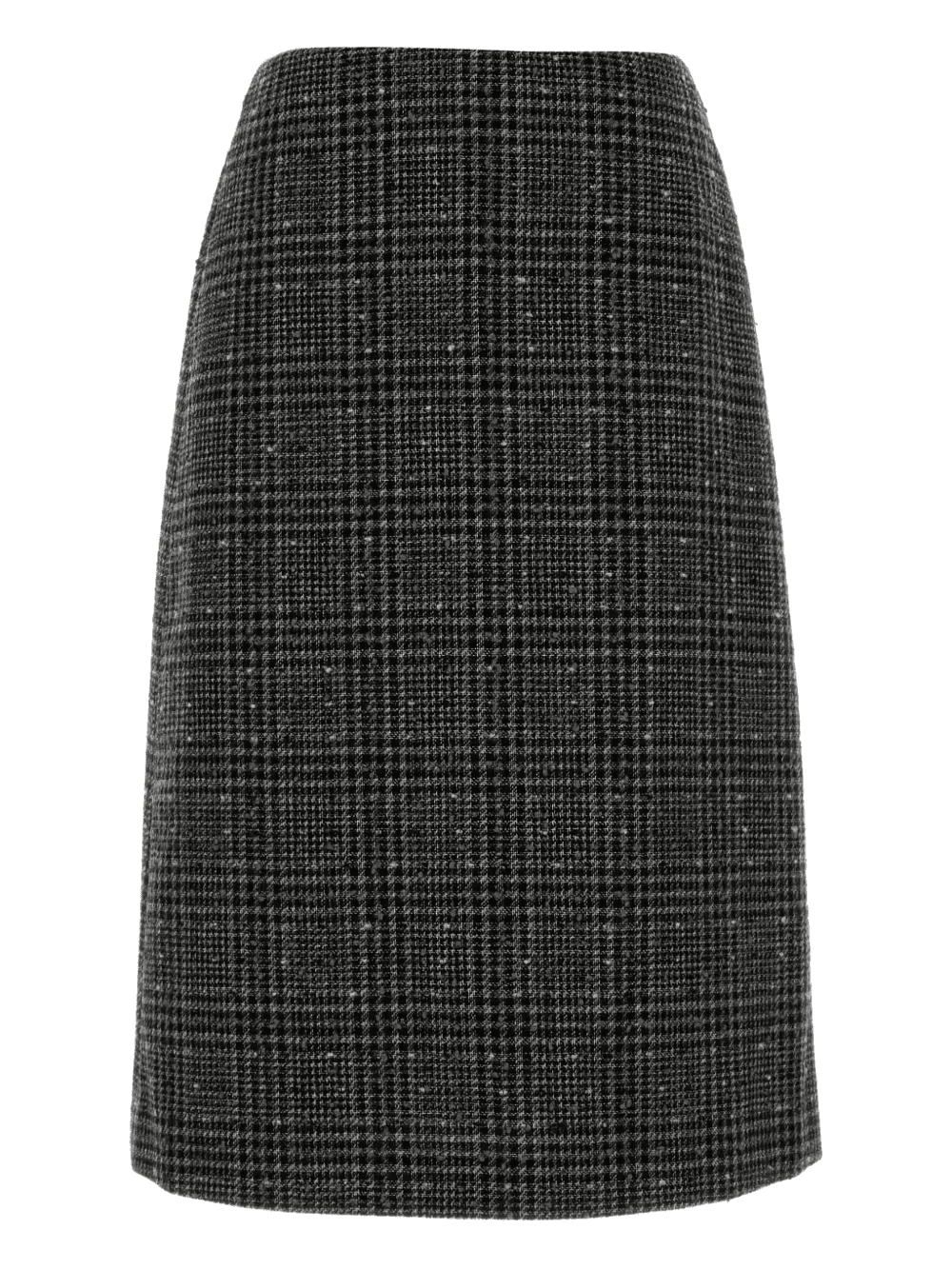 check-pattern midi skirt - Image 1