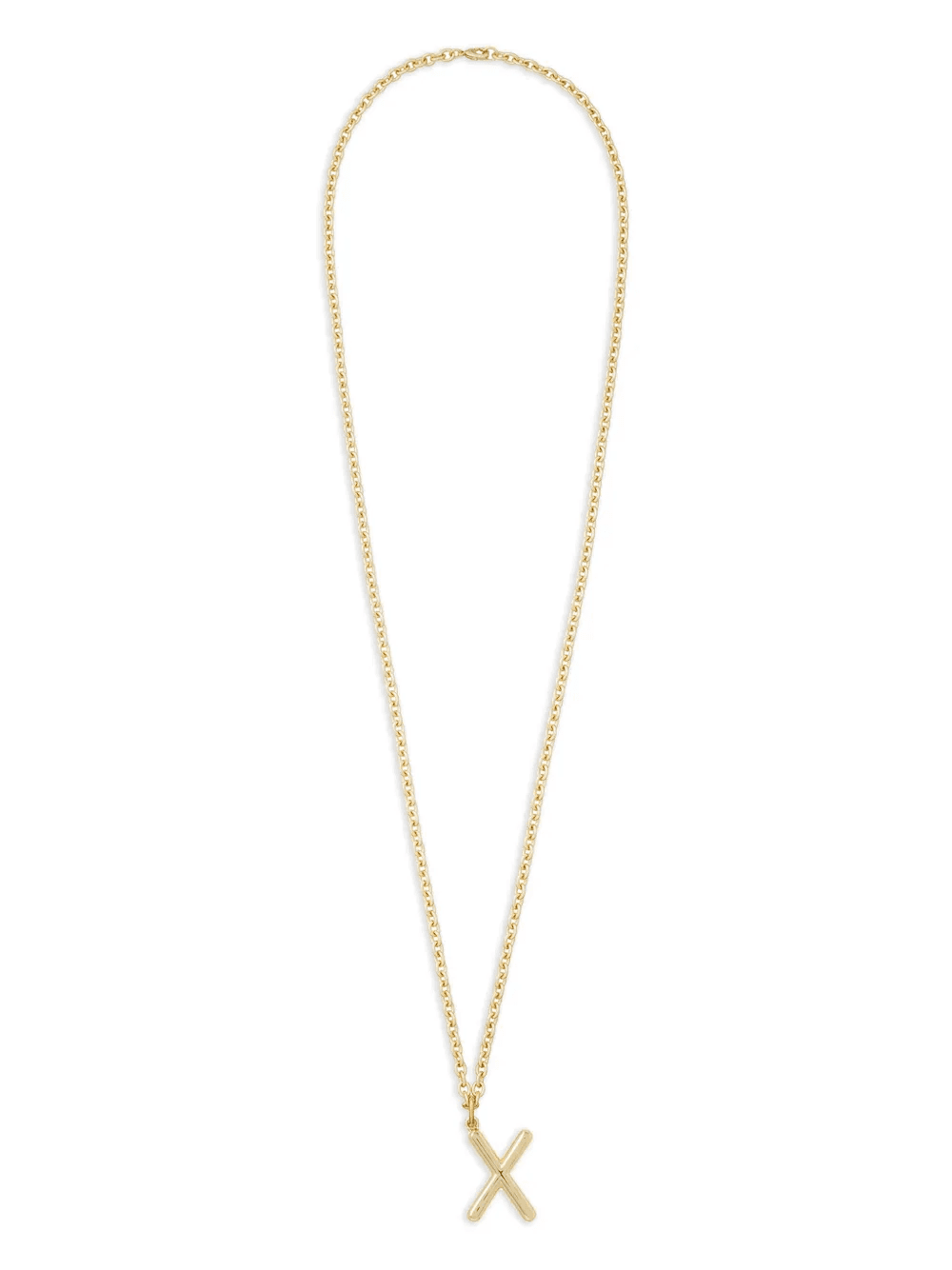 Big Puffy Initial necklace - Image 1