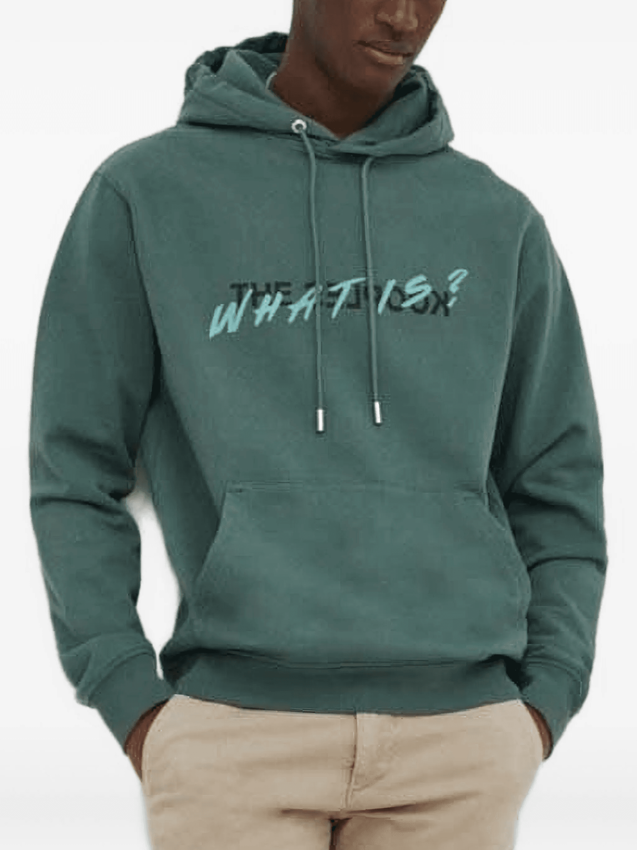 logo-print hoodie - Image 1