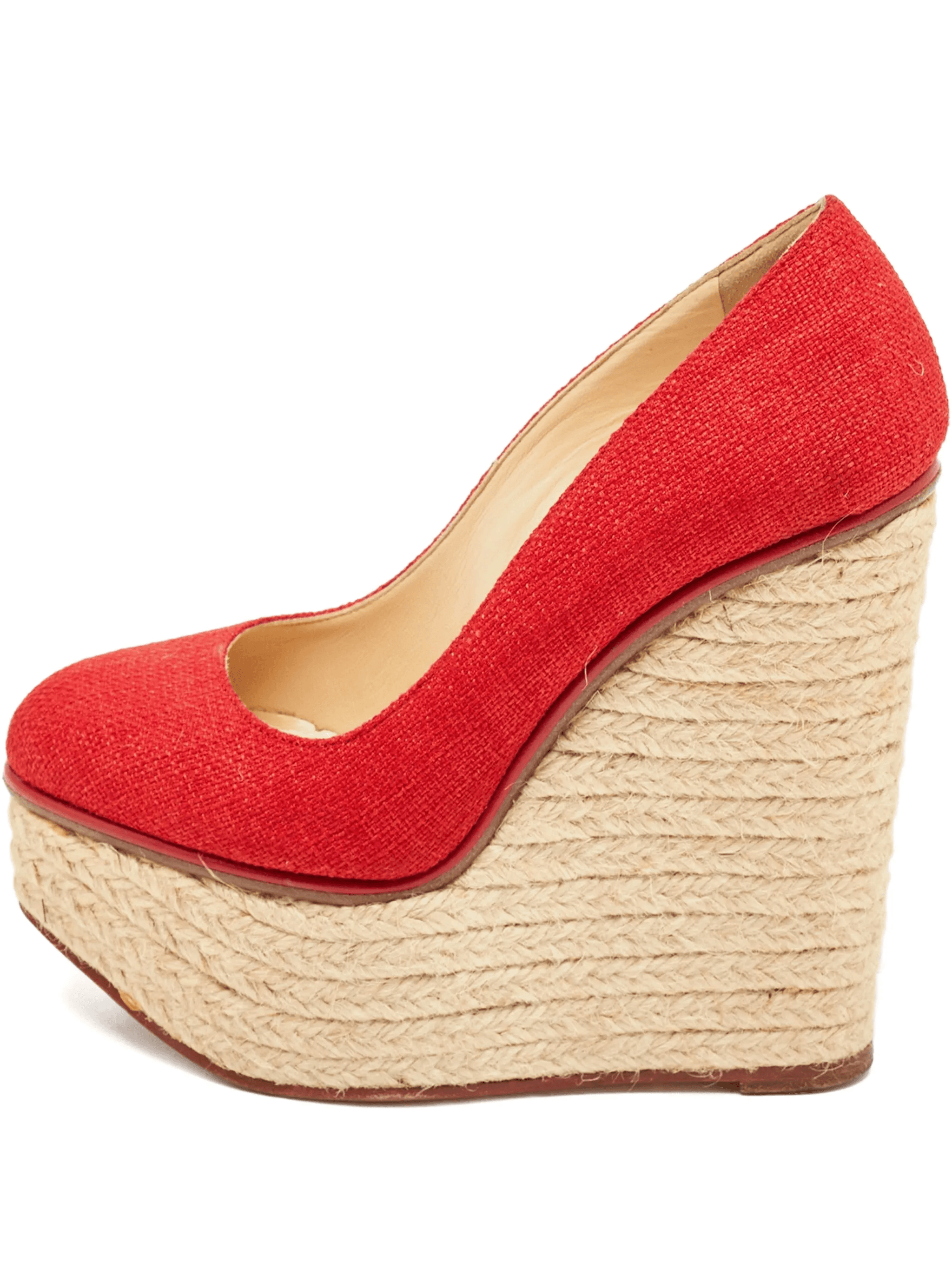 rope wedge pumps - Image 1