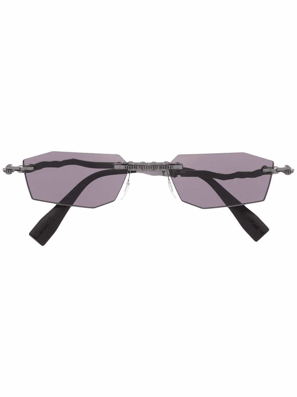 tinted rectangle-frame sunglasses - Image 1