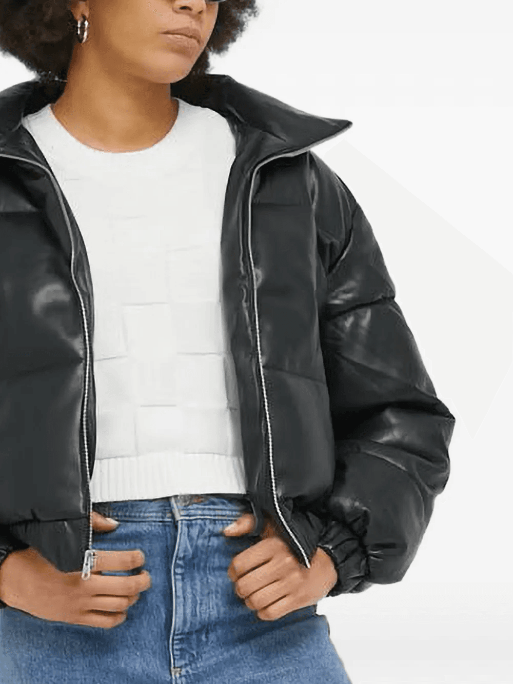 zip padded jacket - Image 1