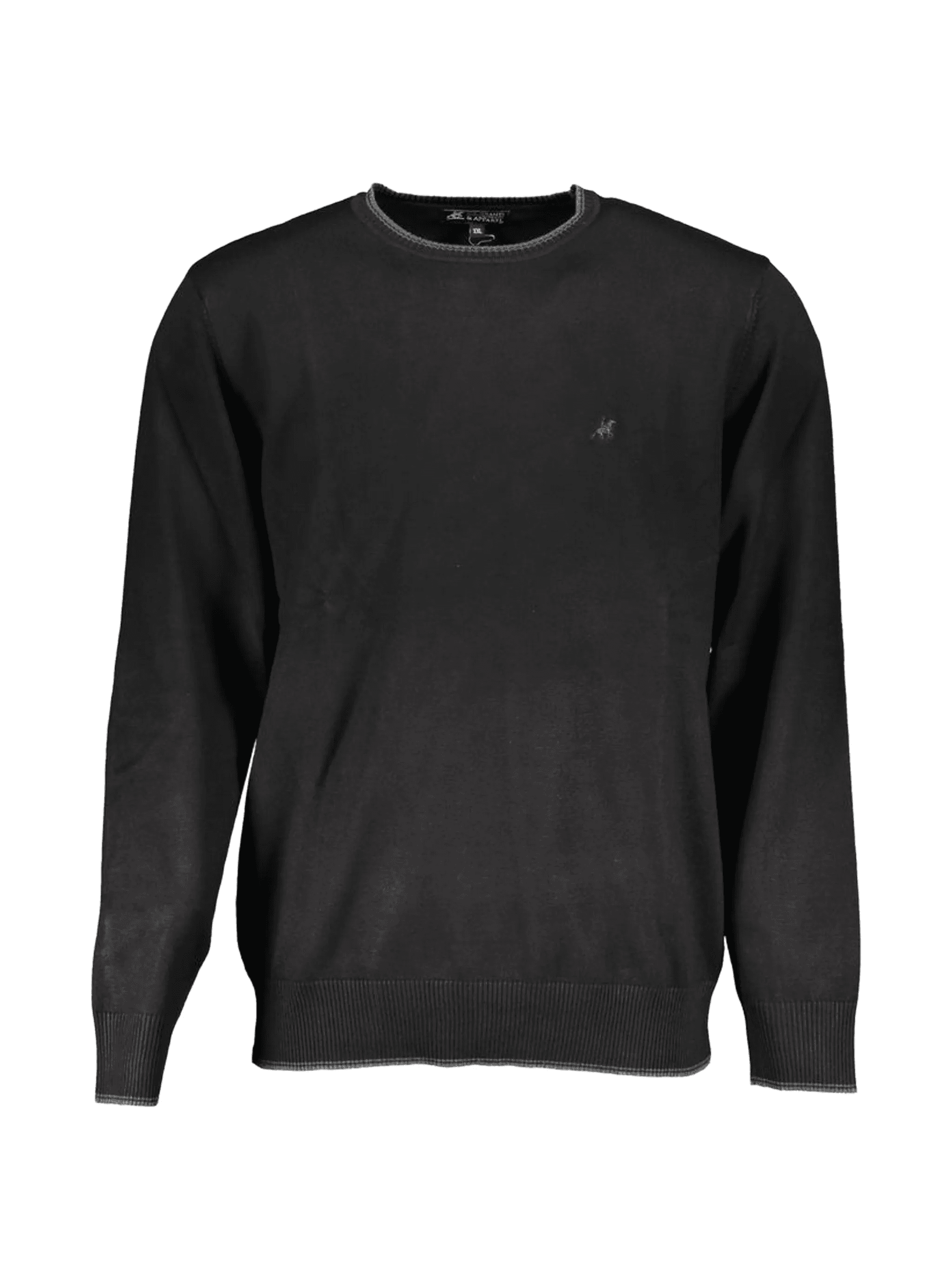 logo-embroidered cotton sweater - Image 1