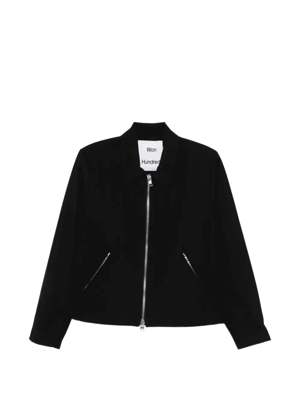 zip-up shirt jacket - Image 1