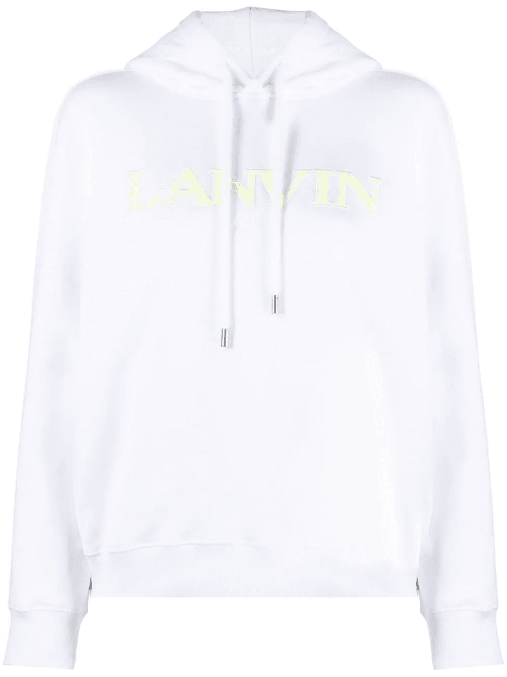 embroidered-logo cotton hoodie - Image 1