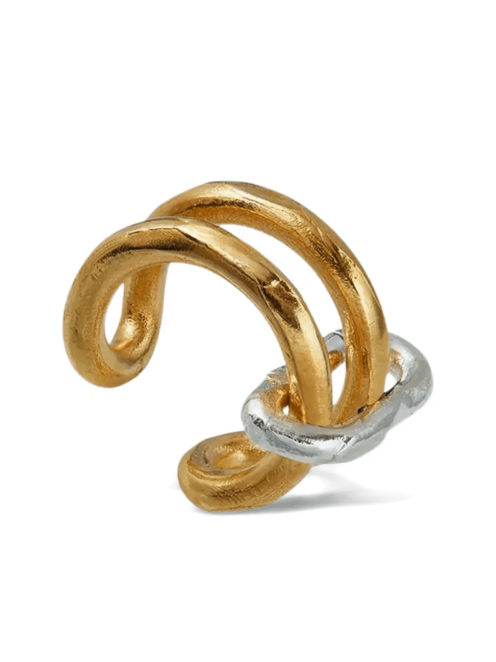 24K yellow gold The Sun Salutations ear cuff - Image 1