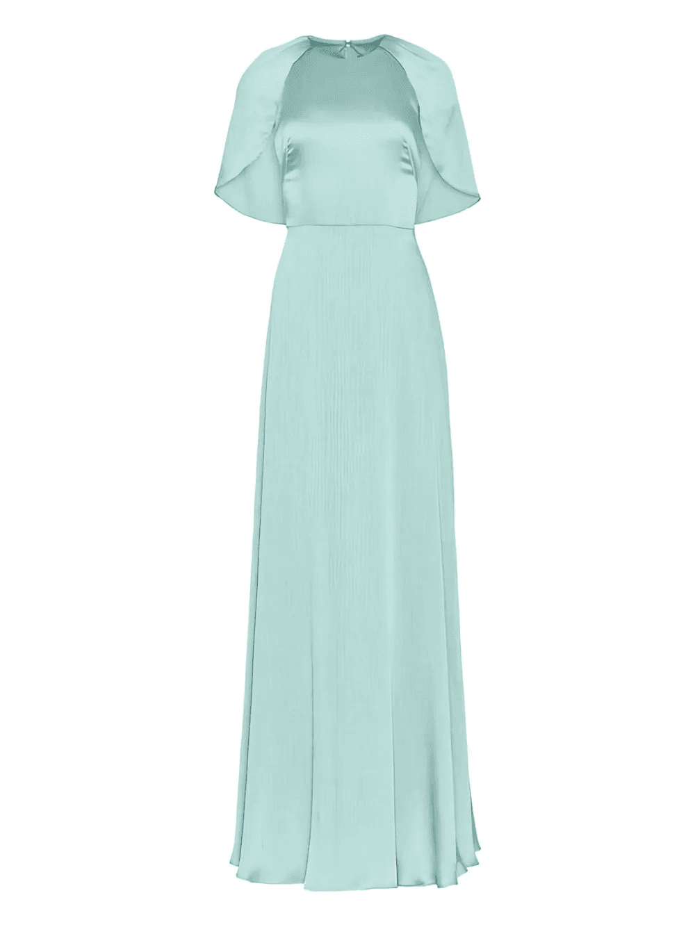 capele-sleeve plissé gown - Image 1