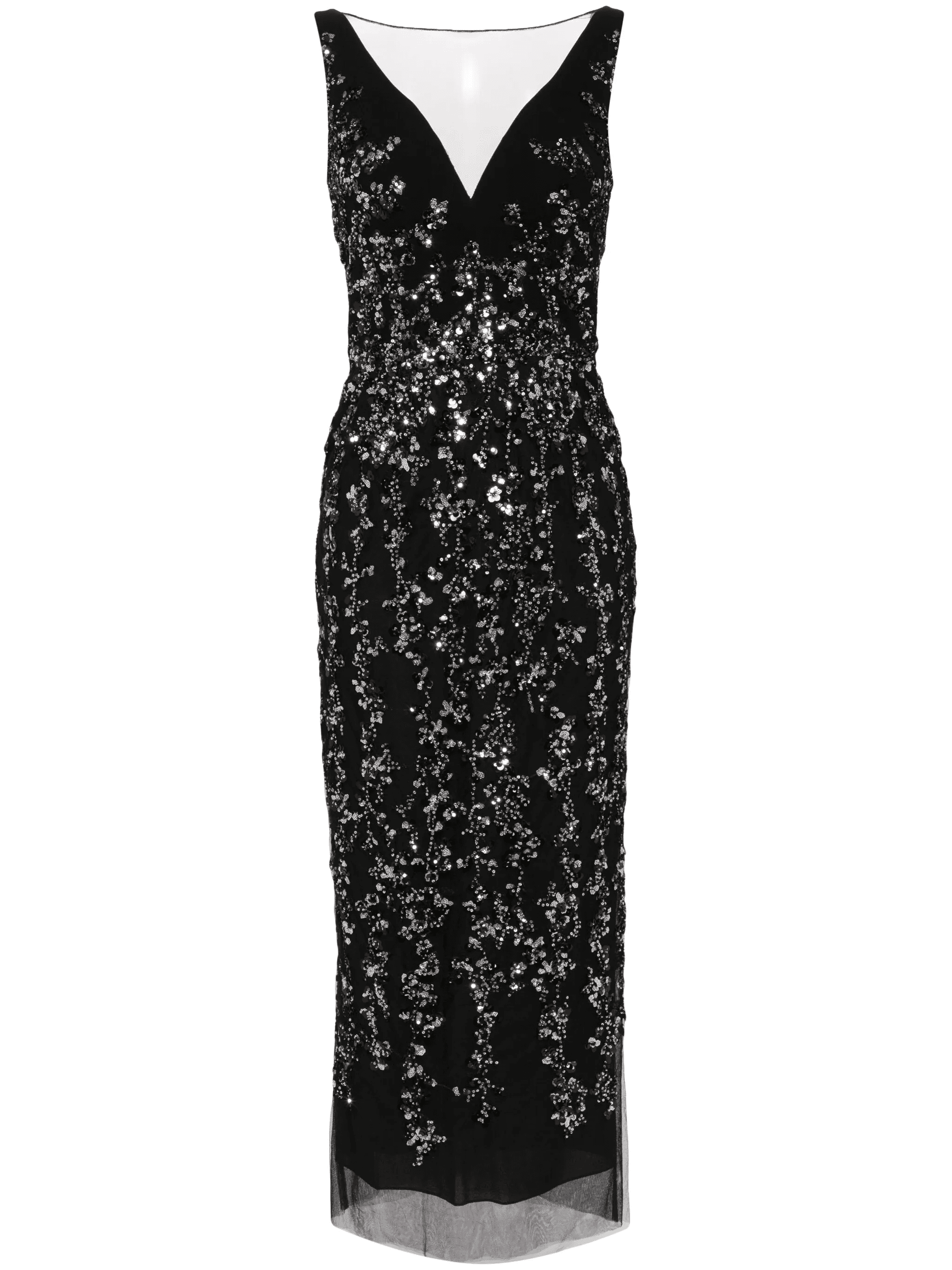 sequin-embellished gown - Image 1