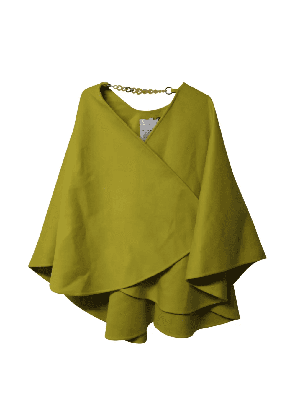 wide sleeve chain cape-coat - Image 1