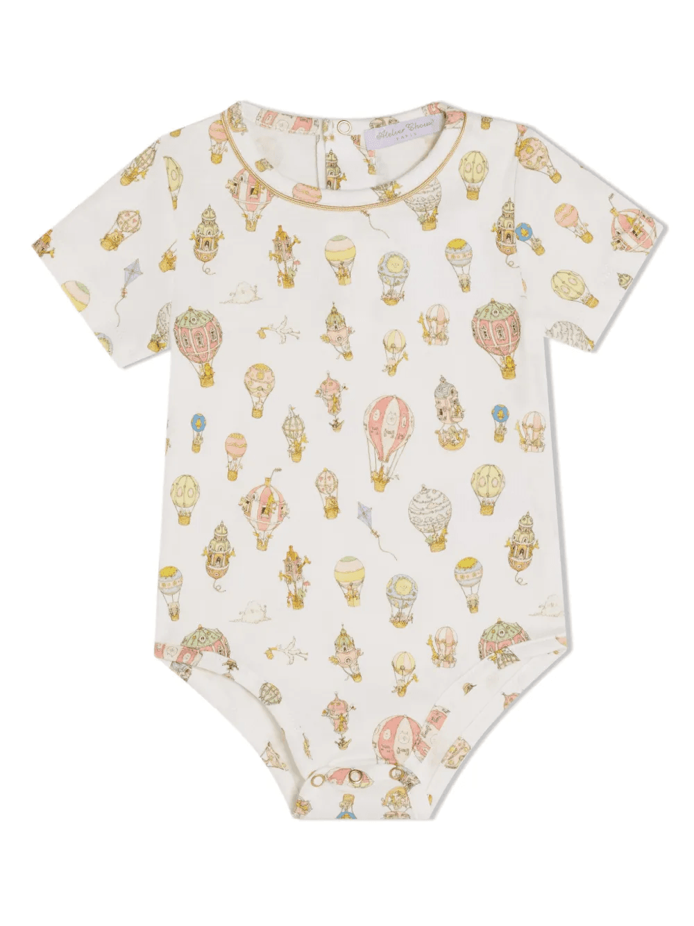 Hot Air Balloons cotton bodysuit - Image 1