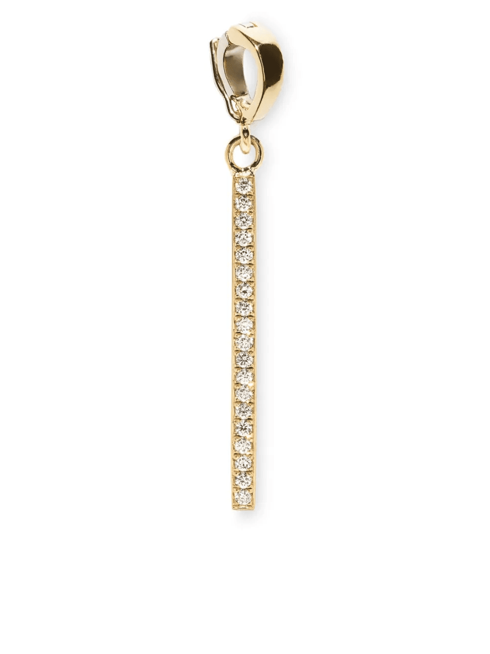 18K yellow gold Beam diamond pendant - Image 1