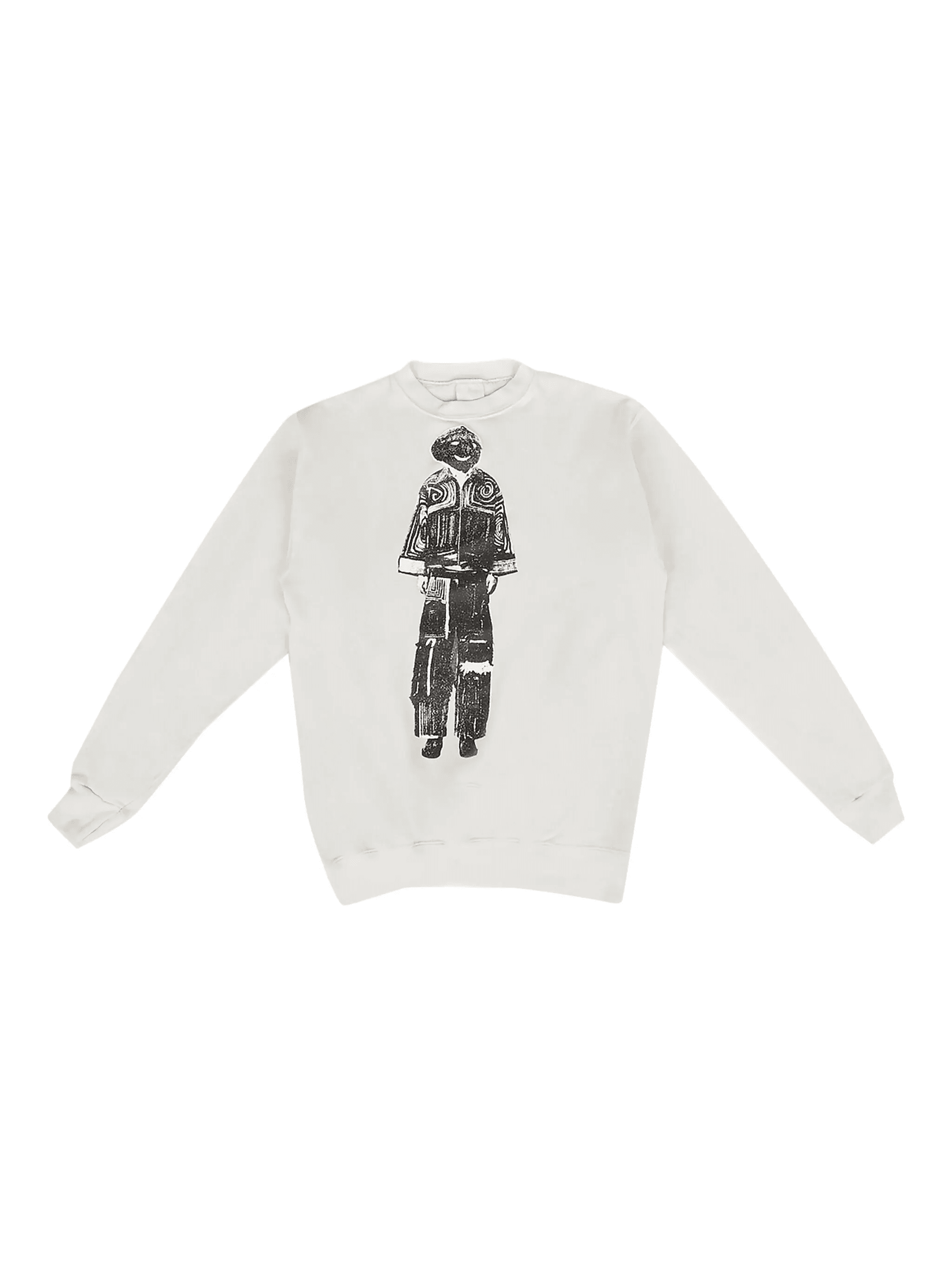 graphic-print crew-neck sweatshirt - Image 1