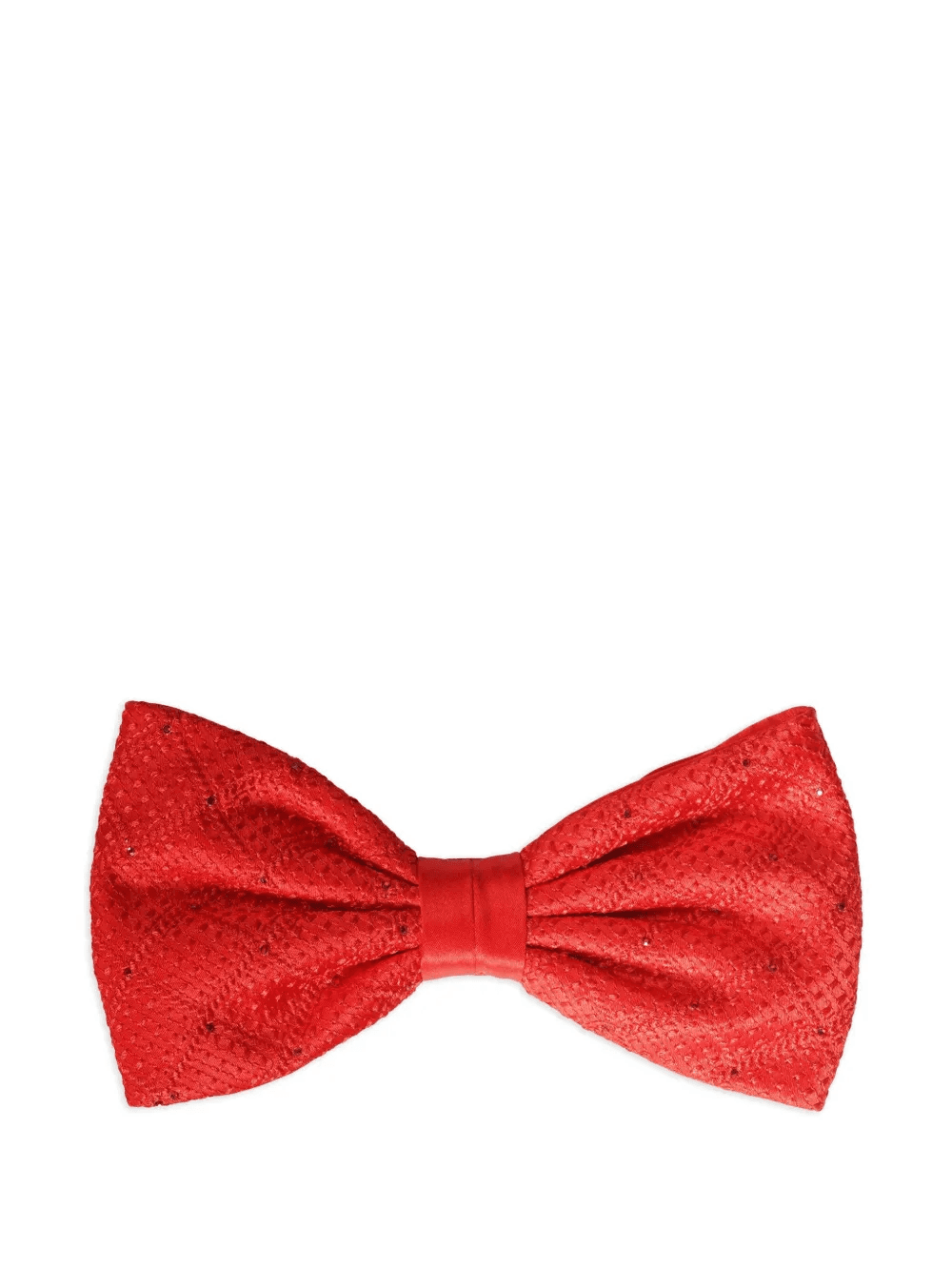 crystal-embellished embroidered bow tie - Image 1