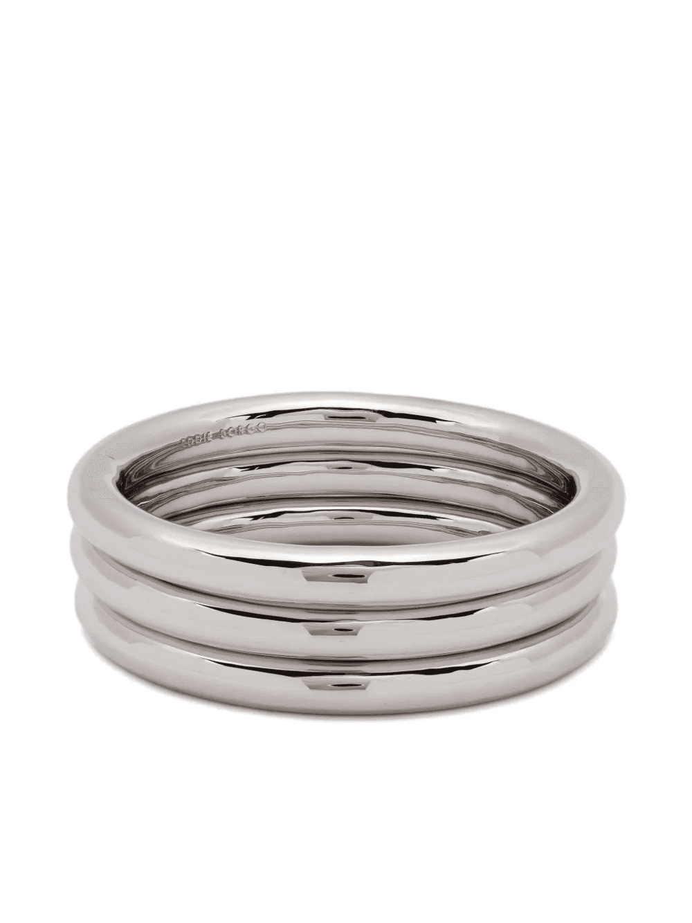 cylinder bangles (set of three) - Image 1