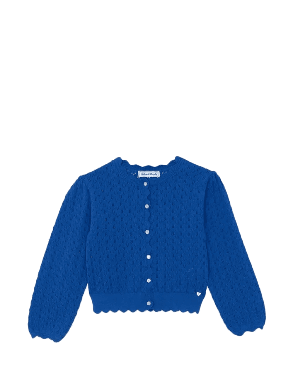 perforated cardigan - Image 1