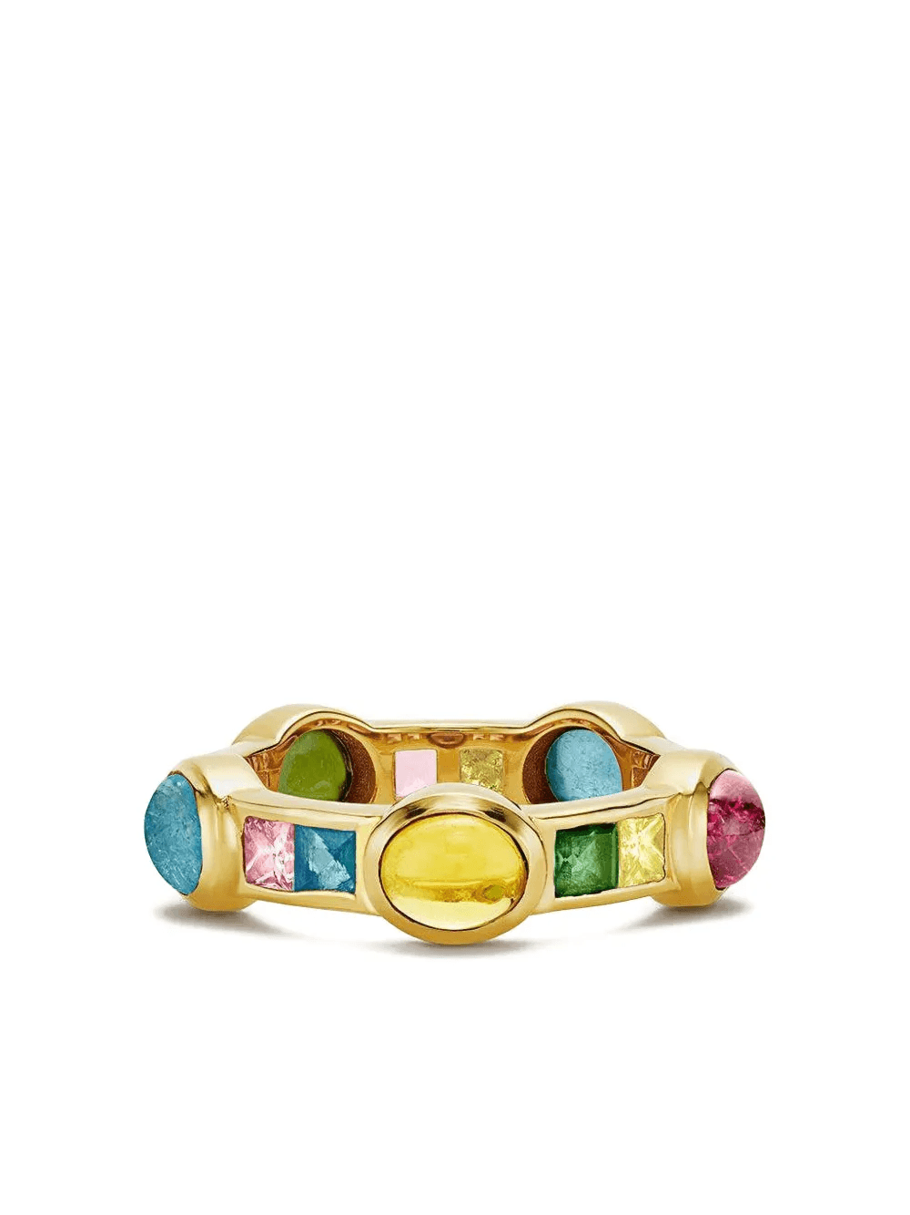 18K yellow gold Rio Van tourmaline ring - Image 1