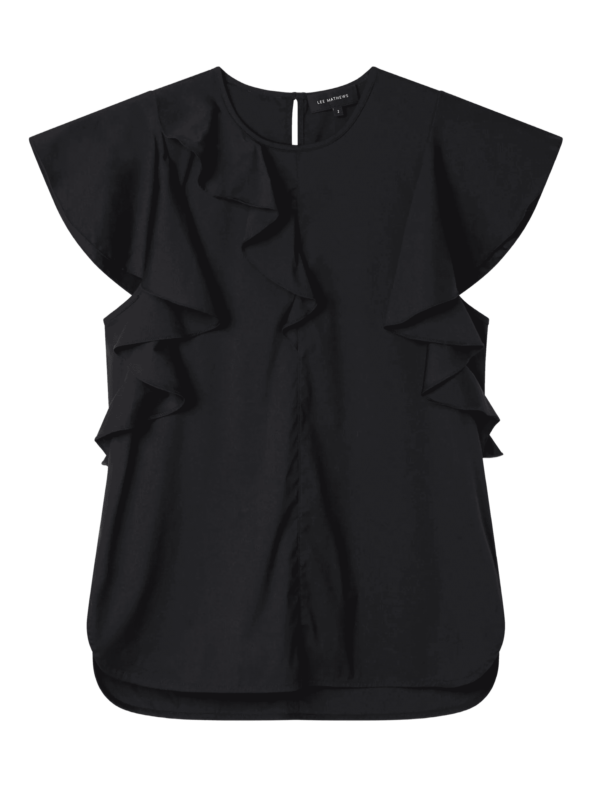 Ella ruffle-detail blouse - Image 1