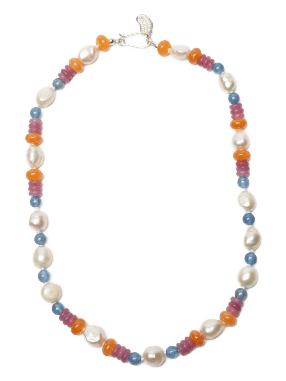 pearl-embellished necklace - Image 1