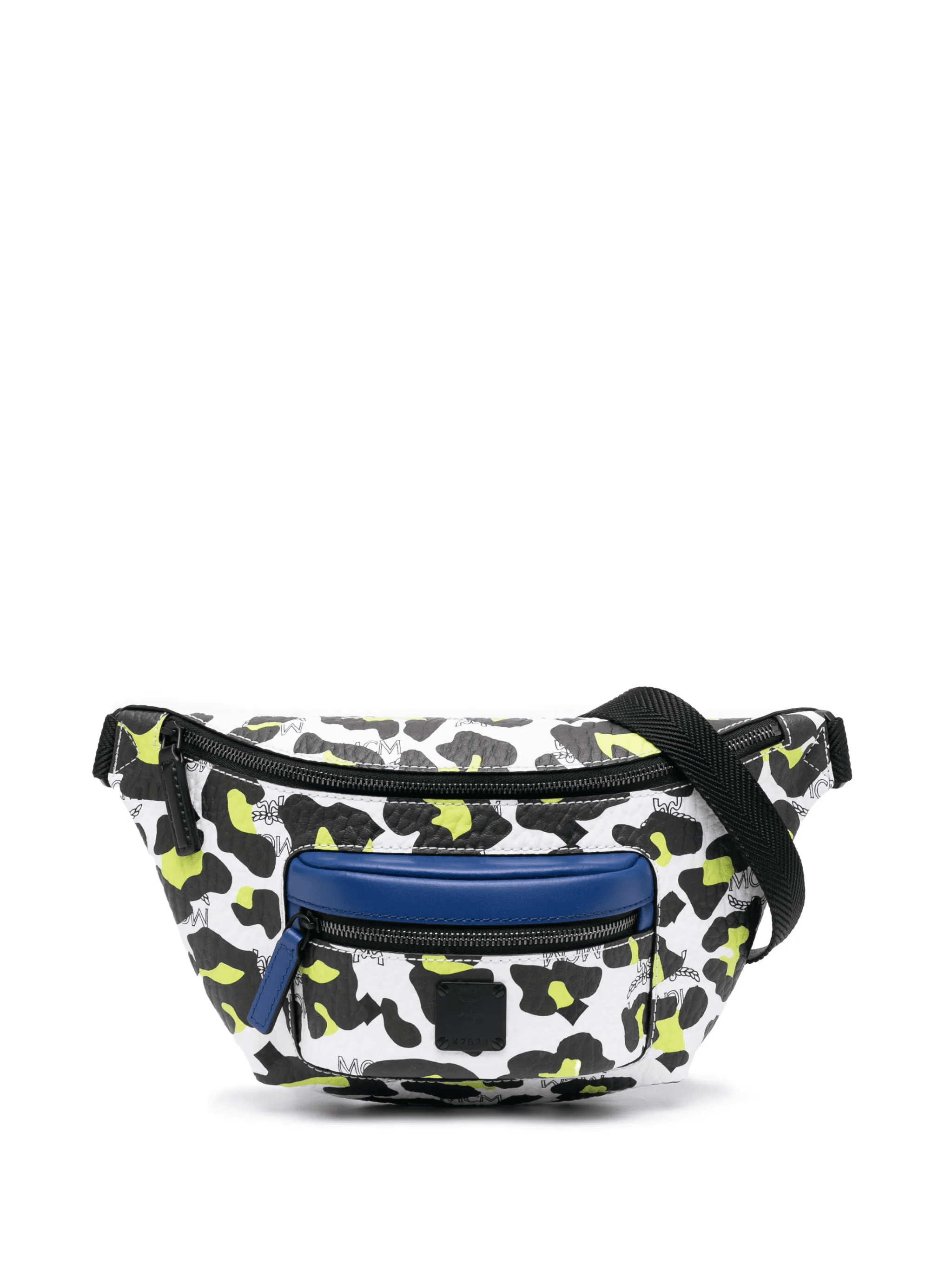 Fursten leopard-print leather belt bag - Image 1