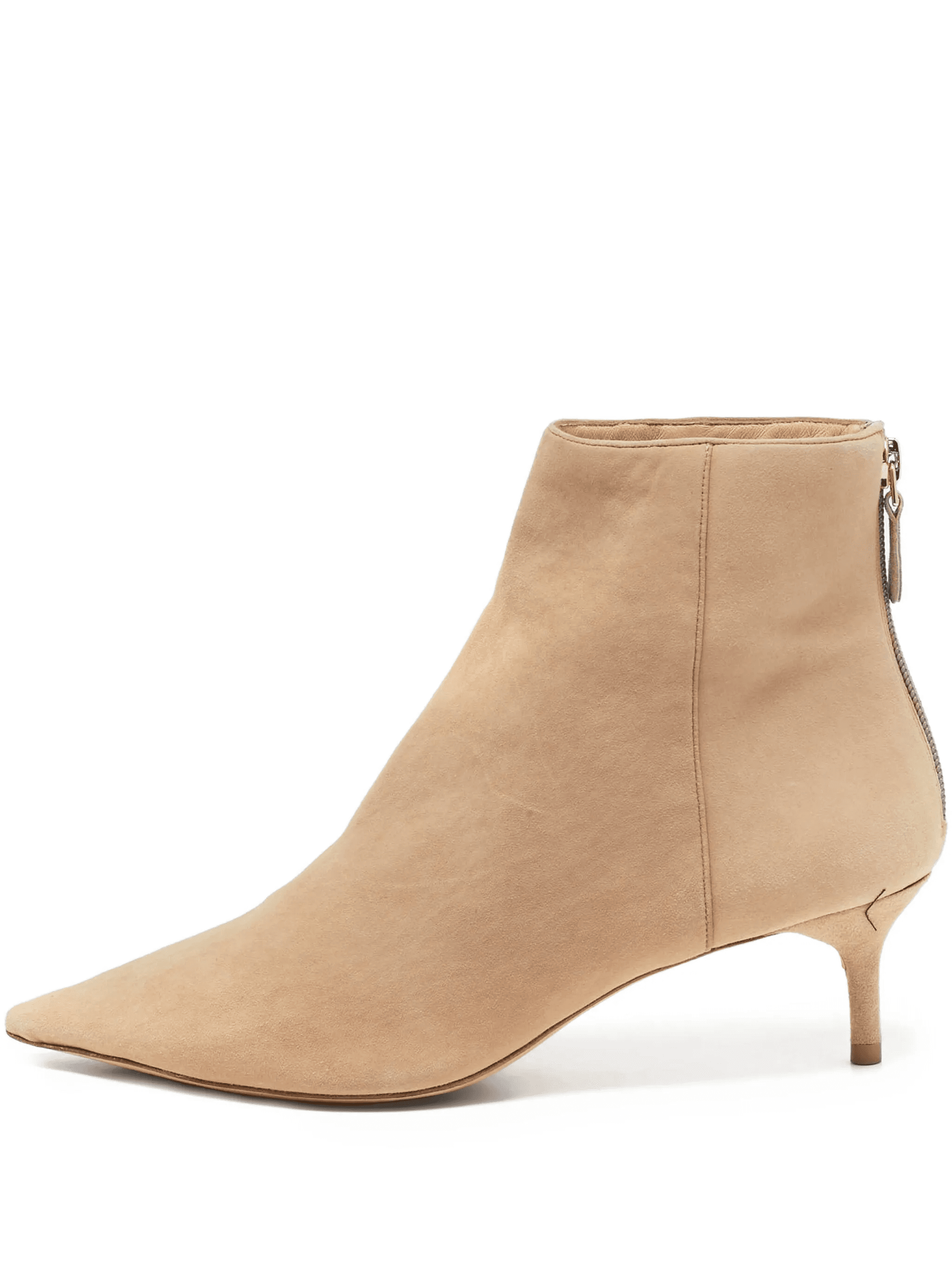 pre-owned 60mm leather ankle boots - Image 1