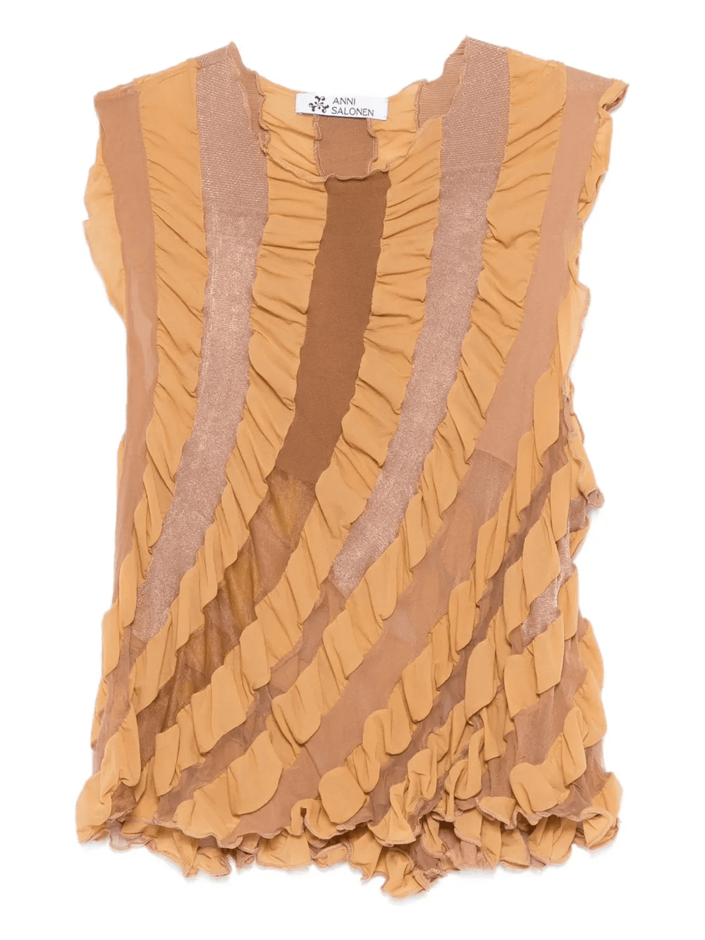 twisted ruffles top - Image 1
