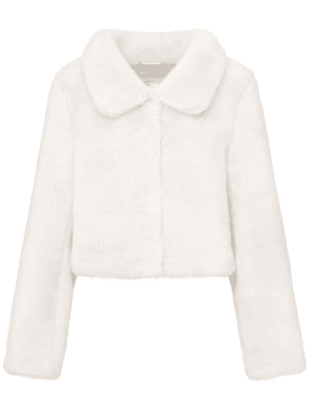 Triage cropped faux-fur jacket - Image 1