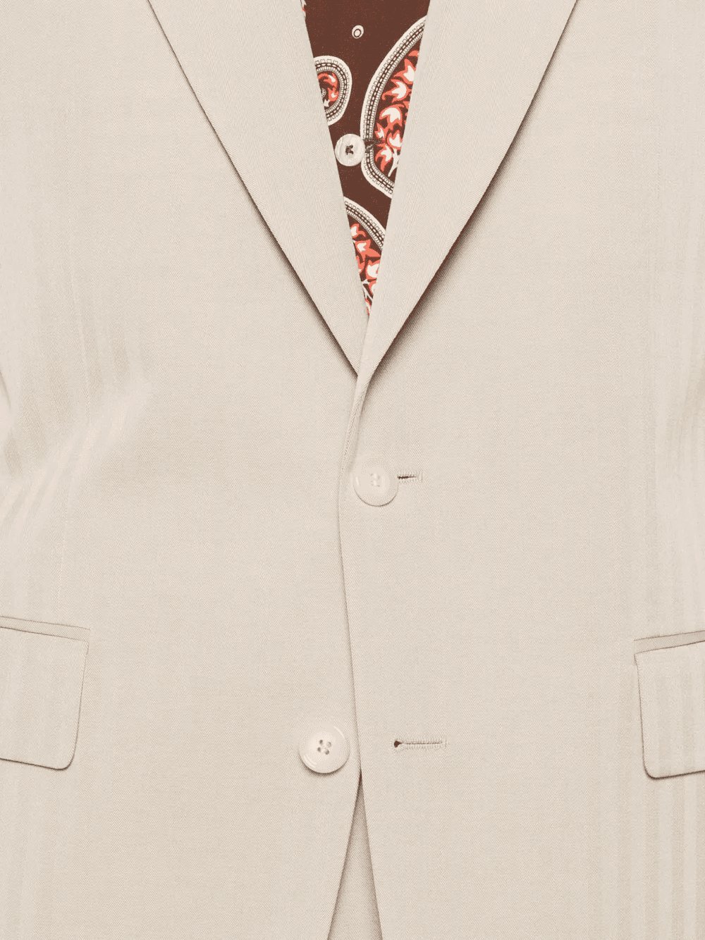 buttoned single-breasted suit - Image 1